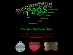 Boomerang Pet Tags