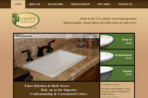 O'Brien Porcelain Sinks